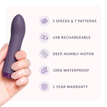 G-Spot Bullet Vibrator | Curved for Deeper Pleasure