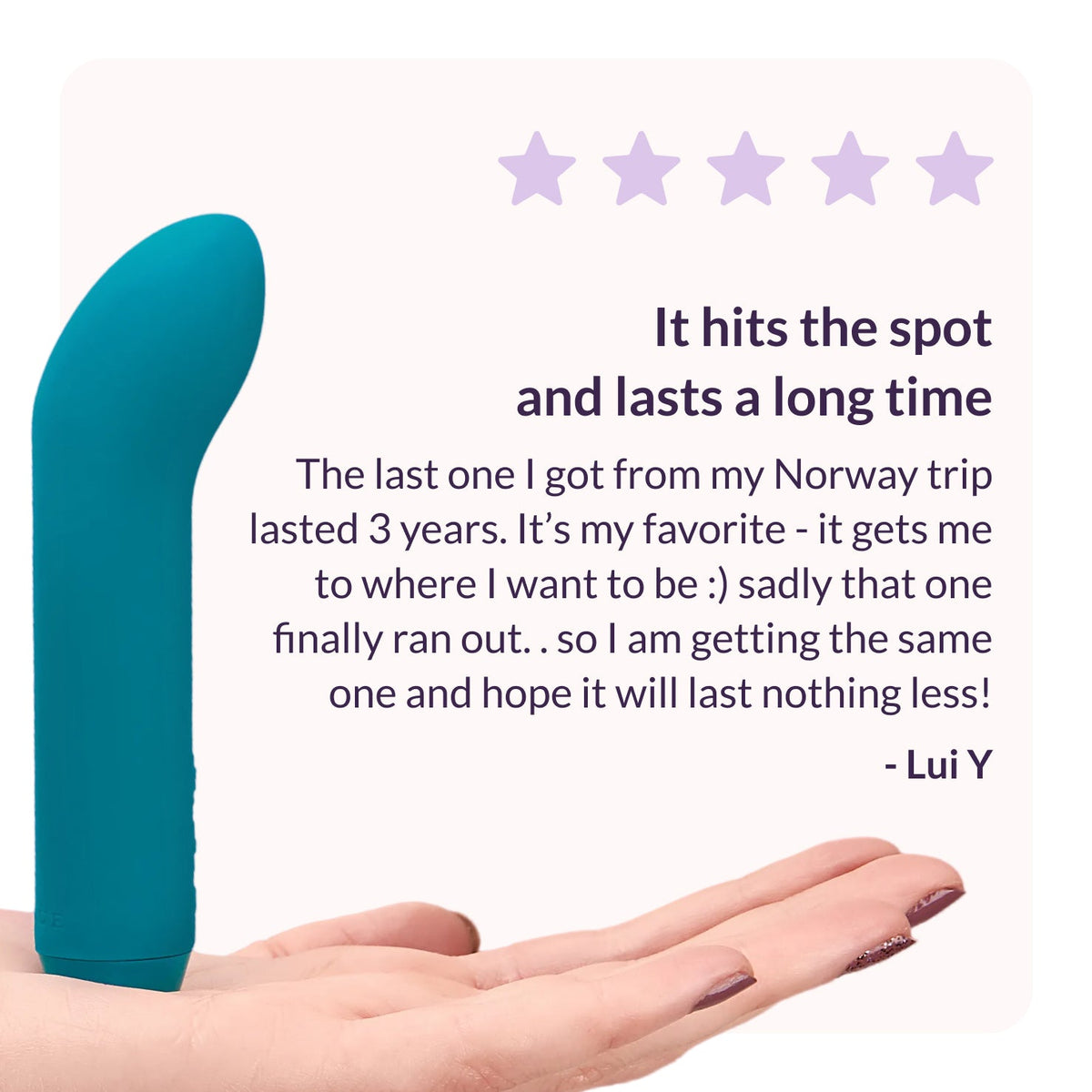 G-Spot Bullet Vibrator | Curved for Deeper Pleasure