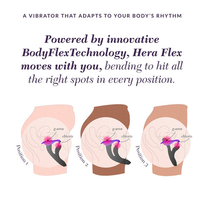 Hera Flex Rabbit Vibrator | Flexible Dual Stimulation