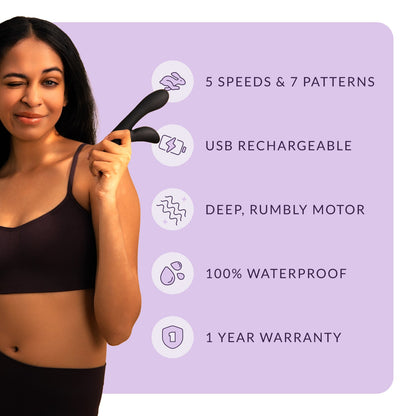 Hera Flex Rabbit Vibrator | Flexible Dual Stimulation
