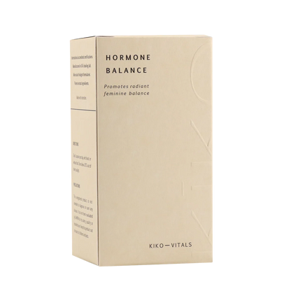Kiko Vitals Hormone Balance product packaging on a white background