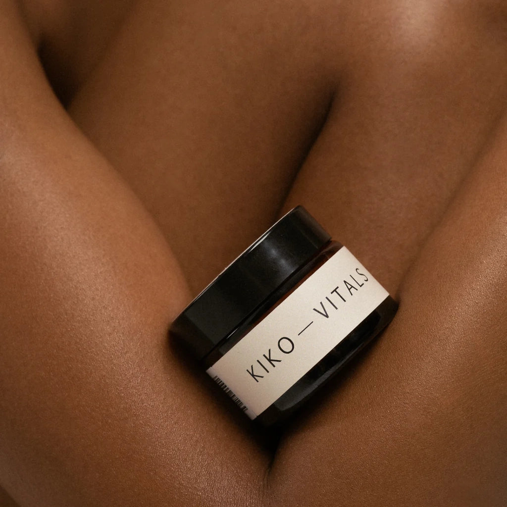 Kiko Vitals Sacred Moon Balm on a person's arm