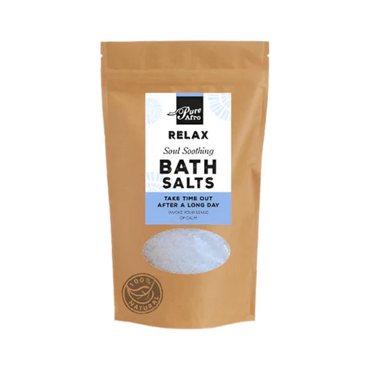 Pure Afro Bath Salts Relax for Soul Soothing